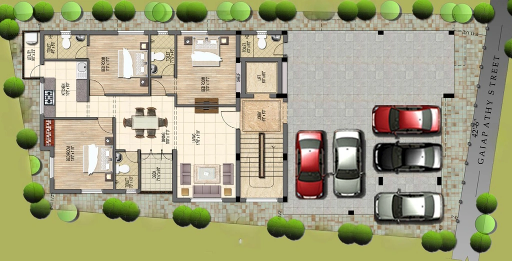 Master Plan of Sri Kalpathru Panchvati in Shenoy Nagar, Chennai - Image 438797