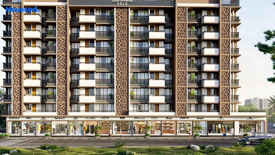 Project Image of Commercial JMJ Sapphire Gold in Radhika Park, Rajkot - Image 438837