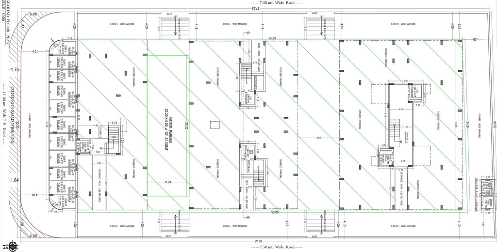 Master Plan of Commercial JR City Elite in Radhika Park, Rajkot - Image 438857