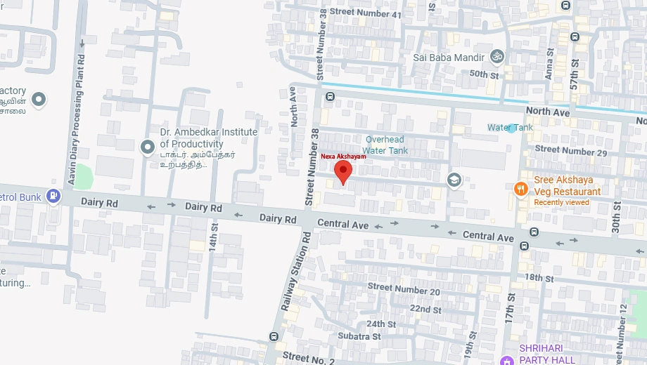 Location of Nexa Akshayam in Korattur, Chennai - Image 438960