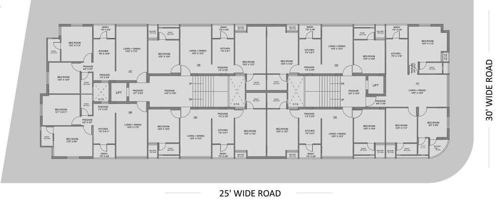 Master Plan of SV Precious Gold in Radhika Park, Rajkot - Image 438969