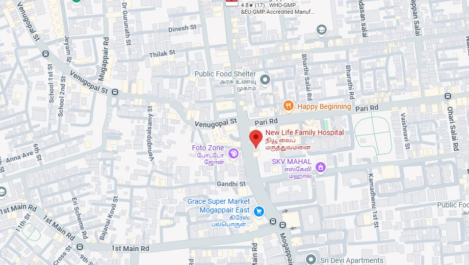 Location of Nexa Asta in Mogappair, Chennai - Image 438993