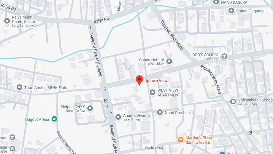 Location of Commercial Uptown View in Yogi Nagar, Rajkot - Image 439043