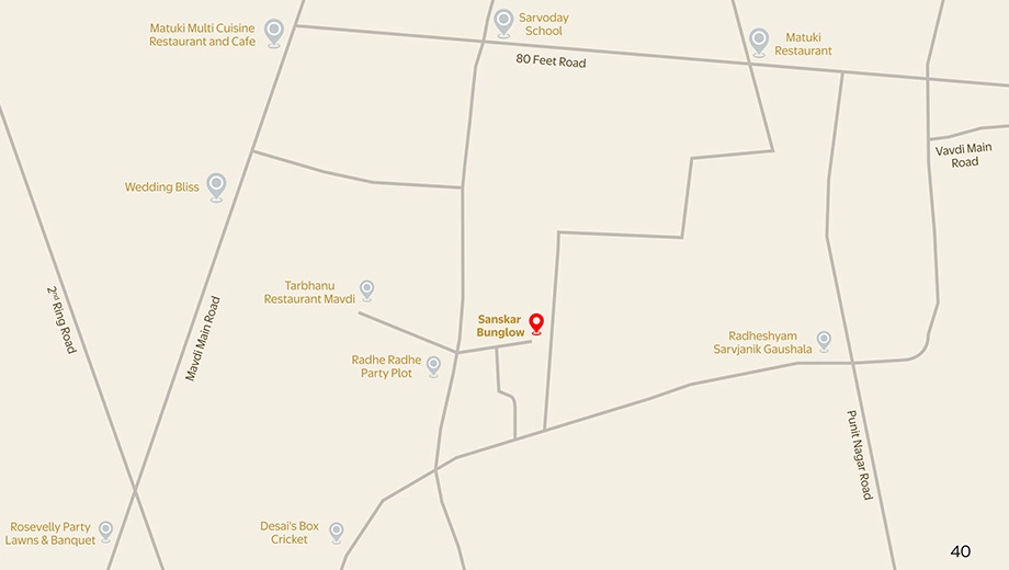 Location of Shyam Sanskar Bungalows - Image 439125