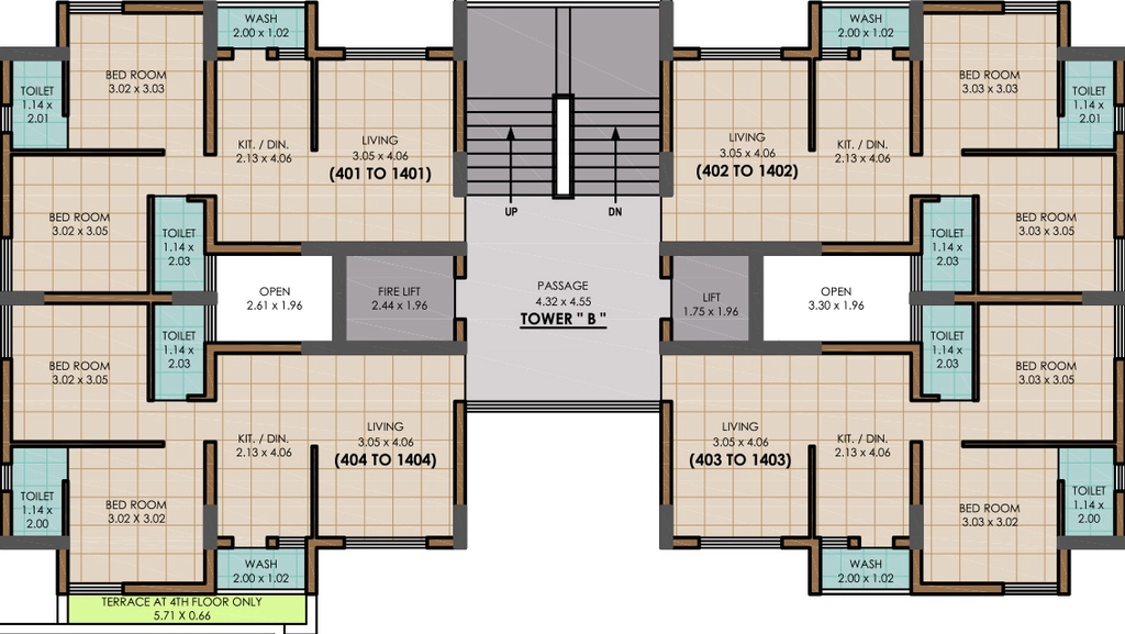 Floor Plan of Suyash Surbhi Possible in Kotharia, Rajkot - Image 439168