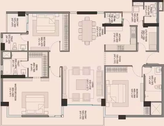 3 BHK Flat in Godrej Connaught One in Connaught Place, New Delhi - Image 932467