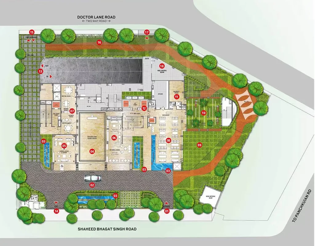 Master Plan of Godrej Connaught One in Connaught Place, New Delhi - Image 439233