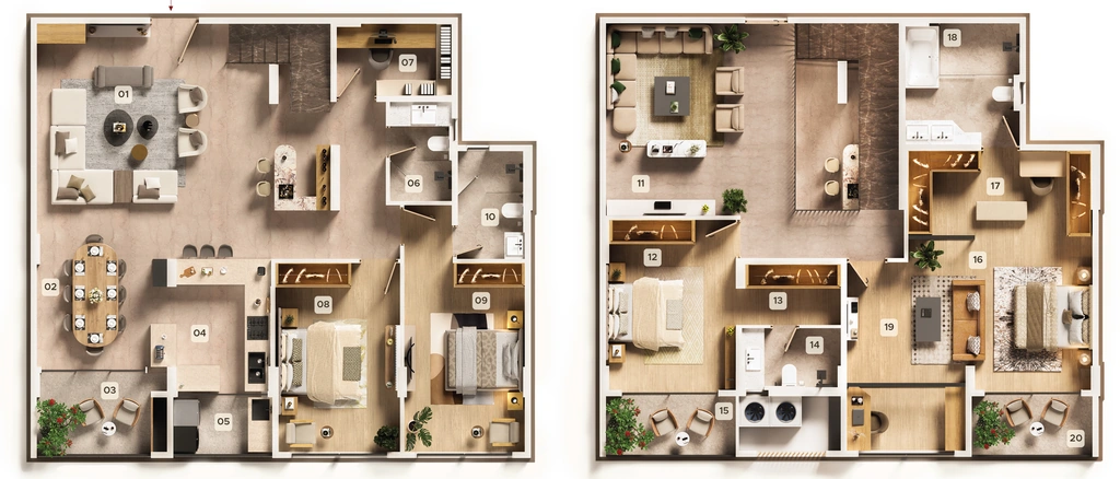 4.5 BHK Duplex in The Bellagio in Koradi Road, Nagpur - Image 932474