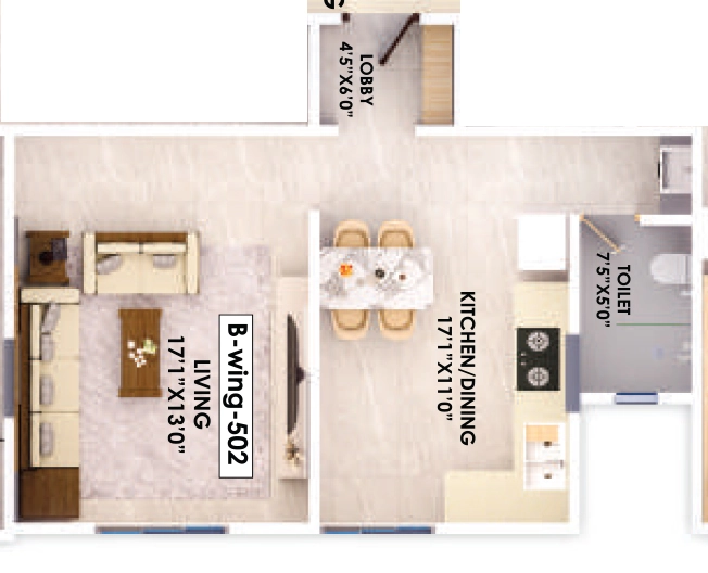 1 RK Flat in Kotibhaskar Aparnali in Shivaji Nagar, Pune - Image 932486