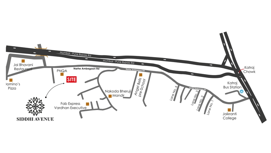 Location of Siddhivinayak Siddhi Avenue - Image 439260