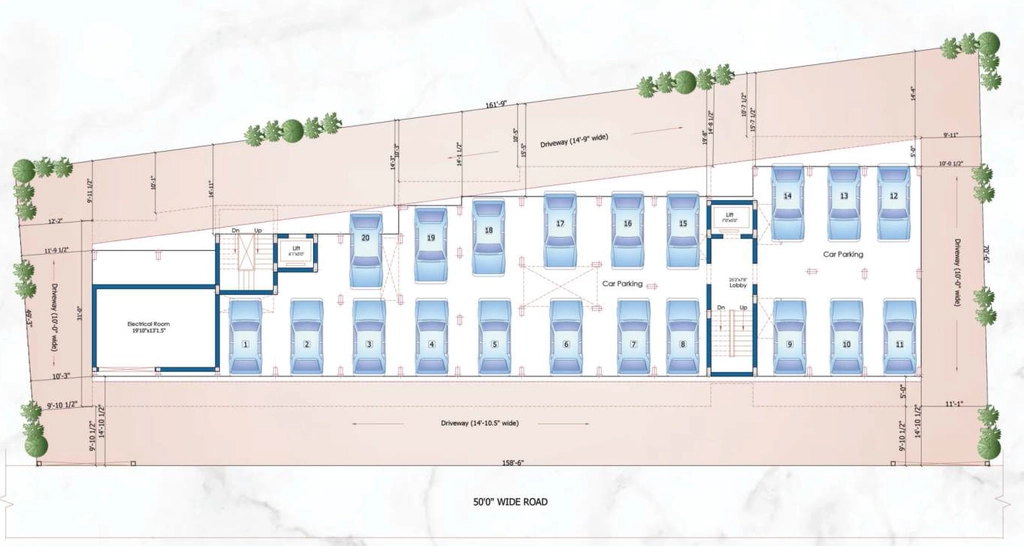 Master Plan of DCC Adanya in Korattur, Chennai - Image 439343