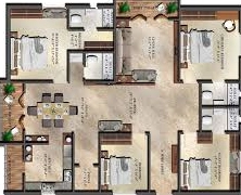 4 BHK Flat in AEM Maple in Chhattarpur, New Delhi - Image 932572