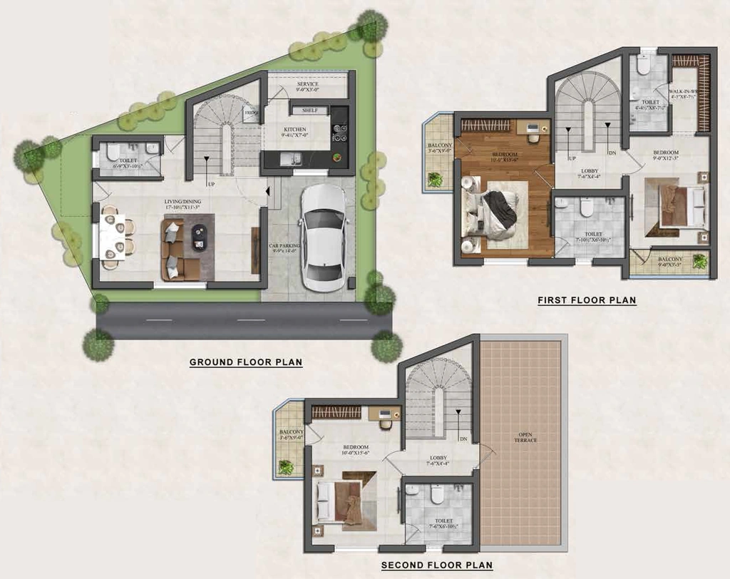 3 BHK House/Villa in ATH Feathers in Kundrathur, Chennai - Image 932587