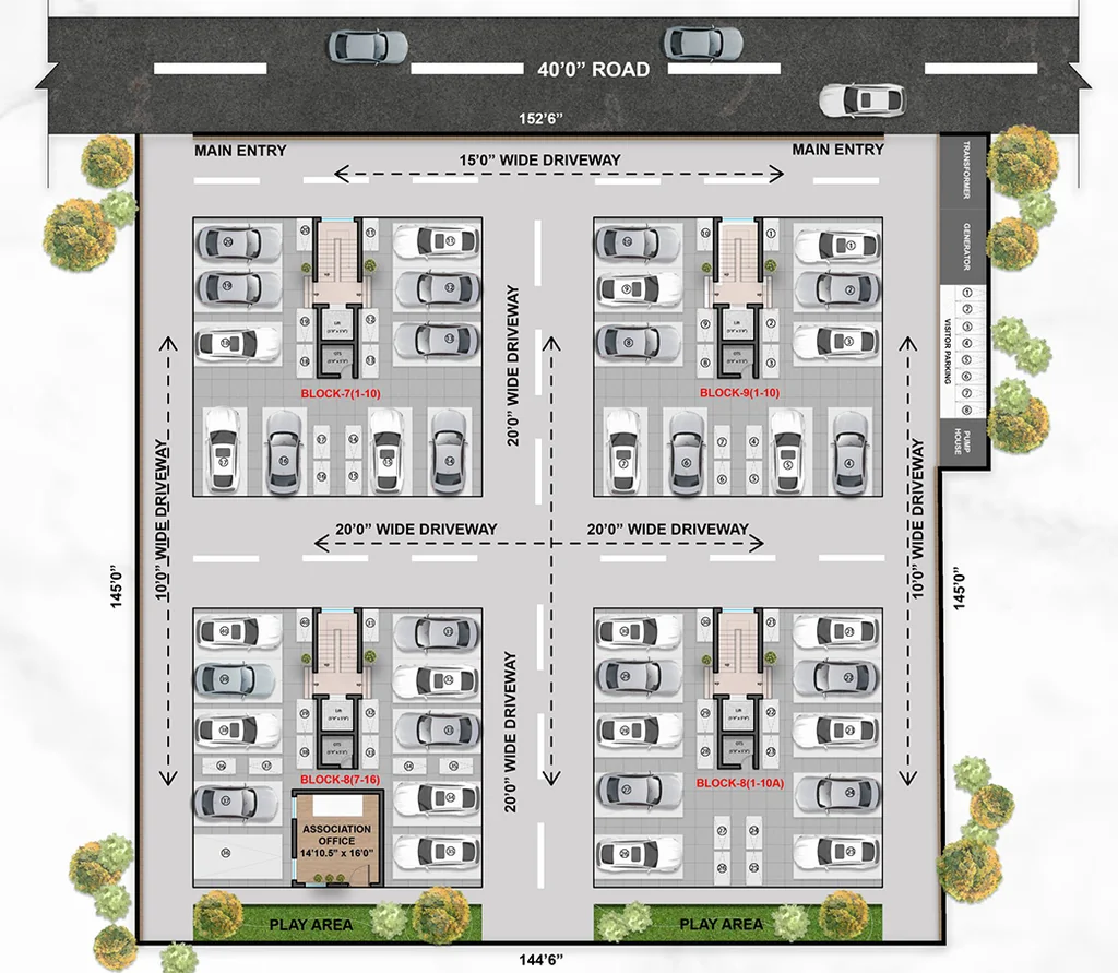 Master Plan of DCC Navaratna Gold in Anna Nagar, Chennai - Image 439441
