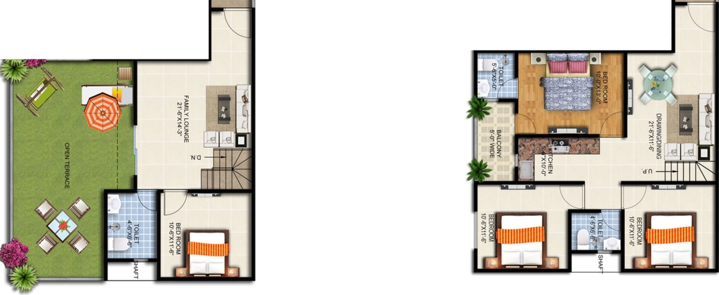 4 BHK Duplex in The Grand Estate in Noida Extension, Greater Noida - Image 932642