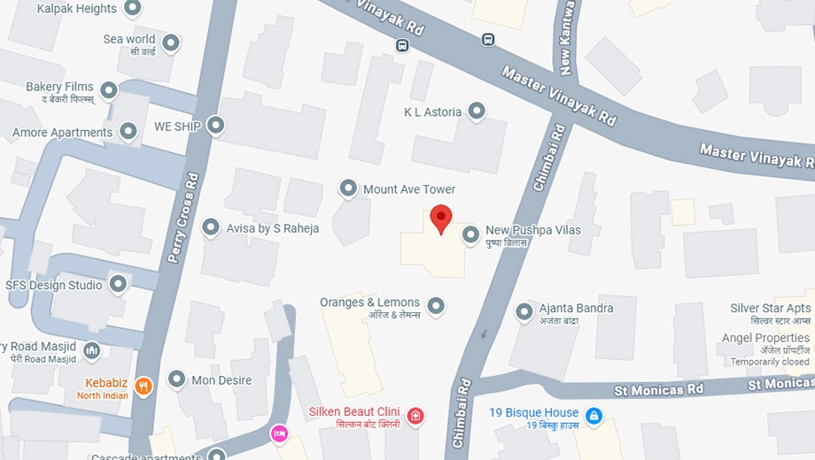 Location of Urbania 60 Perry Cross in Bandra West, Mumbai - Image 439576