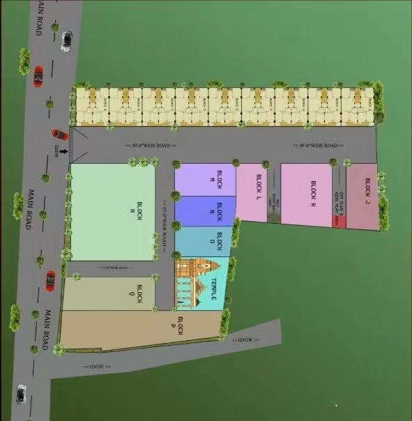 Master Plan of Vihaan Valencia in Sector 107, Noida - Image 439605
