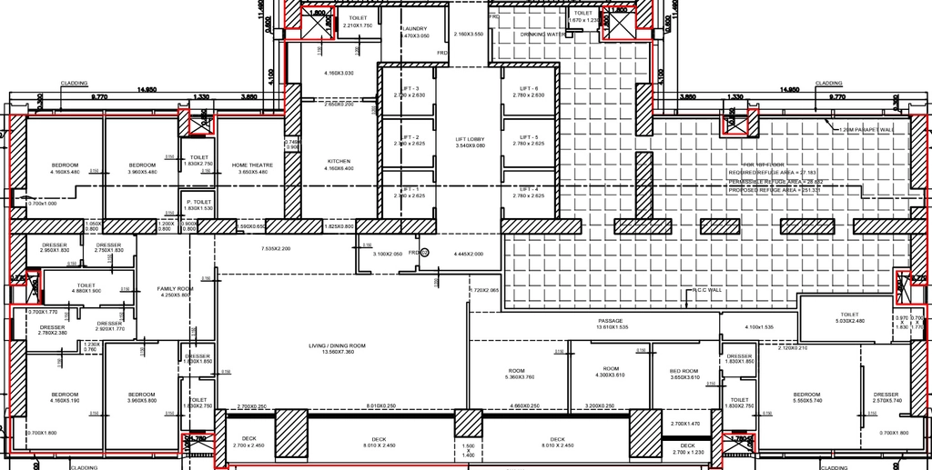 5 BHK Flat in Kalpataru One in Worli, Mumbai - Image 932678