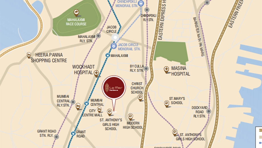 Location of Excellent La Mer Residences - Image 439663