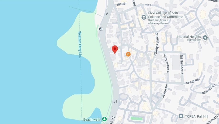 Location of Oberoi Oceanic in Bandra West, Mumbai - Image 439736