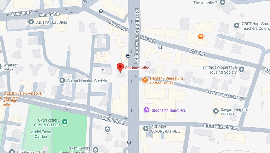 Location of Platinum Vibe in Andheri West, Mumbai - Image 439784