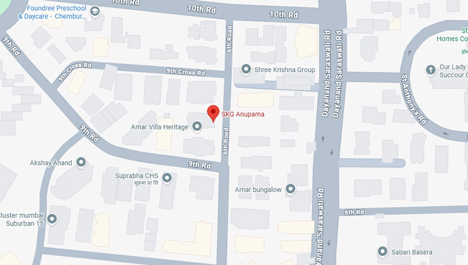 Location of SKG Anupama in Chembur East, Mumbai - Image 439797
