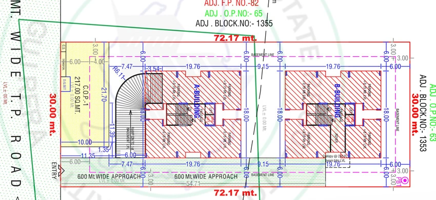 Master Plan of Anmol Shatabdi Enclave in Variav, Surat - Image 439803
