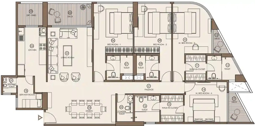 4 BHK Flat in Skyplus Icons 71 in Chembur West, Mumbai - Image 932728