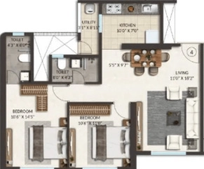 2 BHK Flat in Spenta Anthea in Andheri West, Mumbai - Image 932734