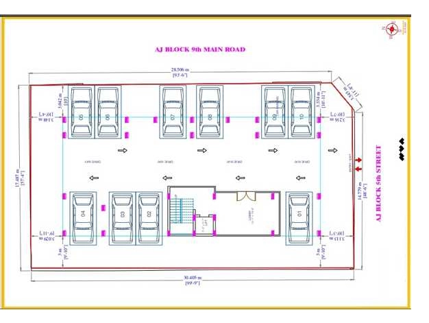 Master Plan of Pushkar Phoenix in Anna Nagar, Chennai - Image 439926