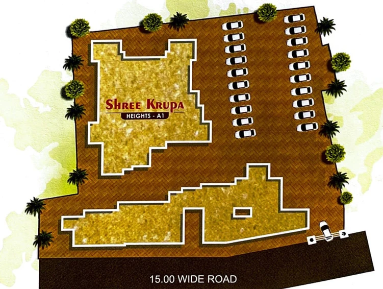 Master Plan of Shree Krupa Heights in Kalyan East, Thane - Image 78066