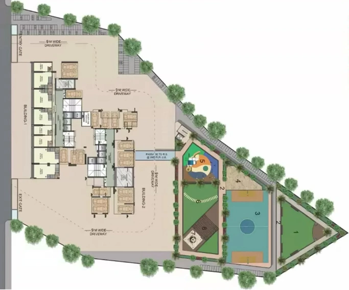 Master Plan of Metro Paramount in Kalyan East, Thane - Image 24036