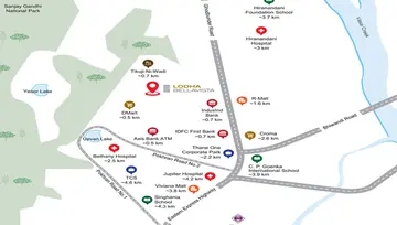 Location of Lodha Bellavista - Image 23952