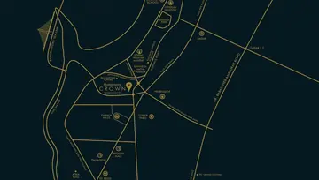 Location of Rustomjee Crown - Image 36644