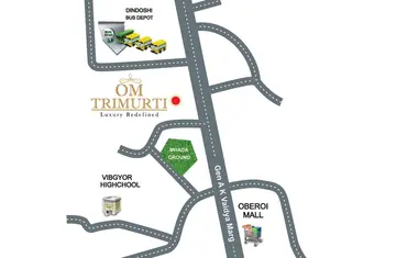 Location of Je & Vee Om Trimurti - Image 36680