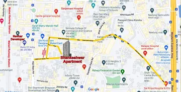 Location of Navkar Shankeshwar Apartment - Image 36693