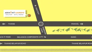 Location of Arihant Aarohi - Image 24165