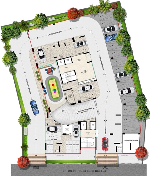 Master Plan of Sumit Atulyam in Matunga West, Mumbai - Image 36810