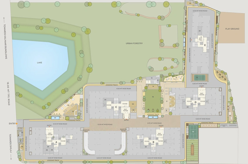 Master Plan of Aaryan Aranyam in Shilaj, Ahmedabad - Image 27035