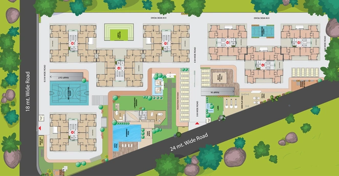 Master Plan of Pacifica Amara in Sanathal, Ahmedabad - Image 27149