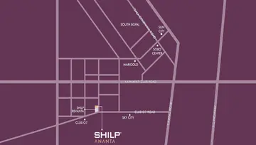 Location of Shilp Ananta - Image 121858