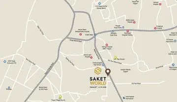 Location of Saket World - Image 85211