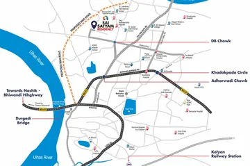 Location of Sai Satyam Residency - Image 1136