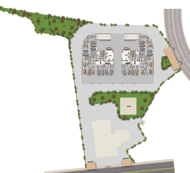 Master Plan of Vinayak Shreeji Landmark in Kalyan West, Thane - Image 1048