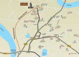 Location of Triveni Crown - Image 1107