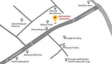 Location of Adiraj Niramaya Heights - Image 24808