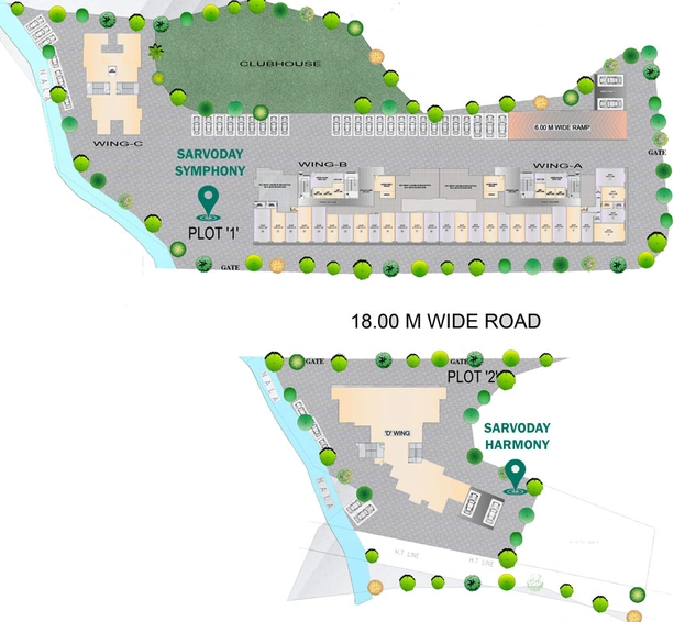Master Plan of Sarvoday Symphony in Dombivli, Thane - Image 25019