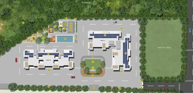 Master Plan of Menlo Homes in Hinjewadi, Pune - Image 11016