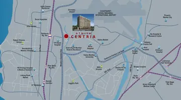 Location of Atmiya Centria - Image 37135