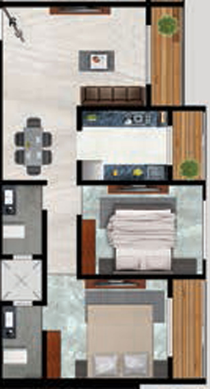 2 BHK Flat in Shakti Siyara Fortune in Bhiwandi, Thane - Image 449634